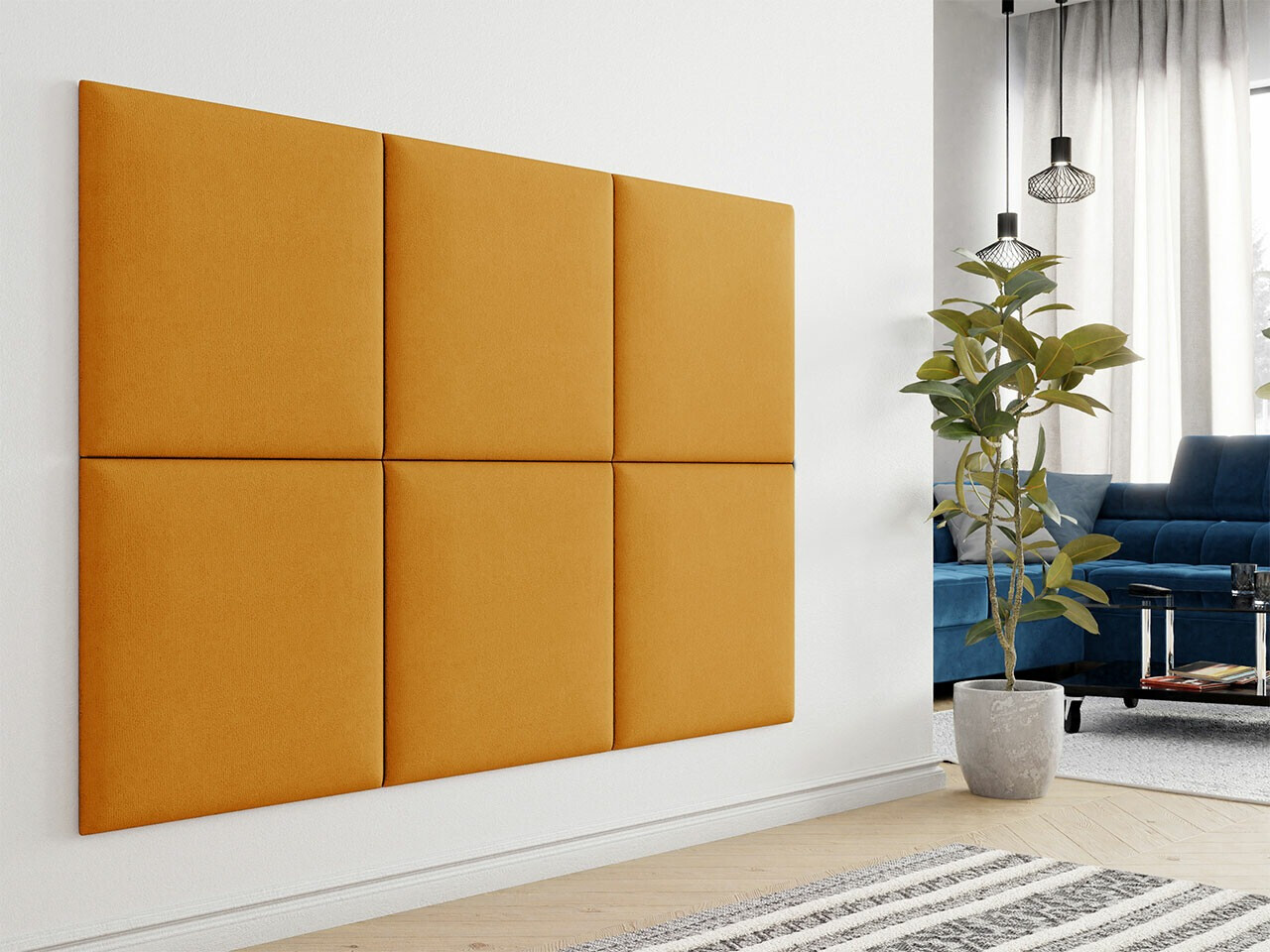 Μαλακό πάνελ τοίχου Comfivo Ovis V (Manila 32) (60x60)