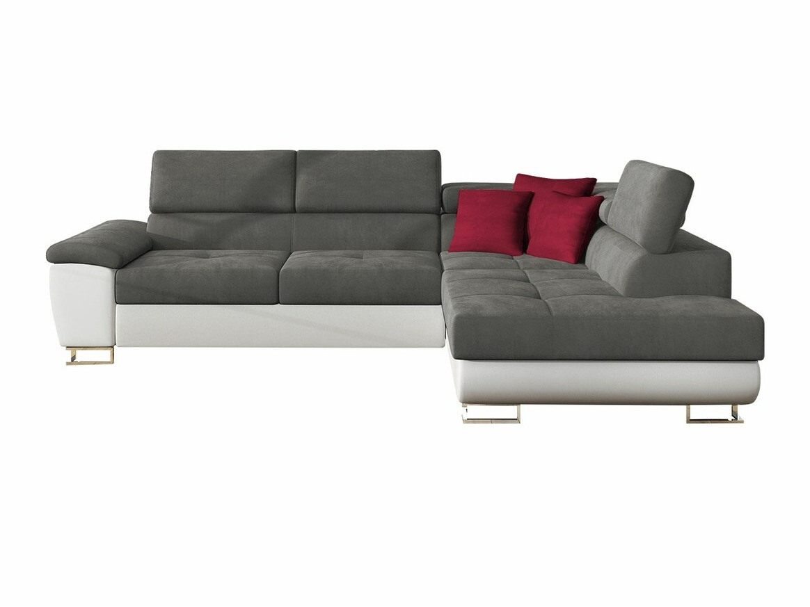 Γωνιακός Καναπές Comfivo Ruta II (Soft 017 + Uttario Velvet 2971 + Kronos 02)
