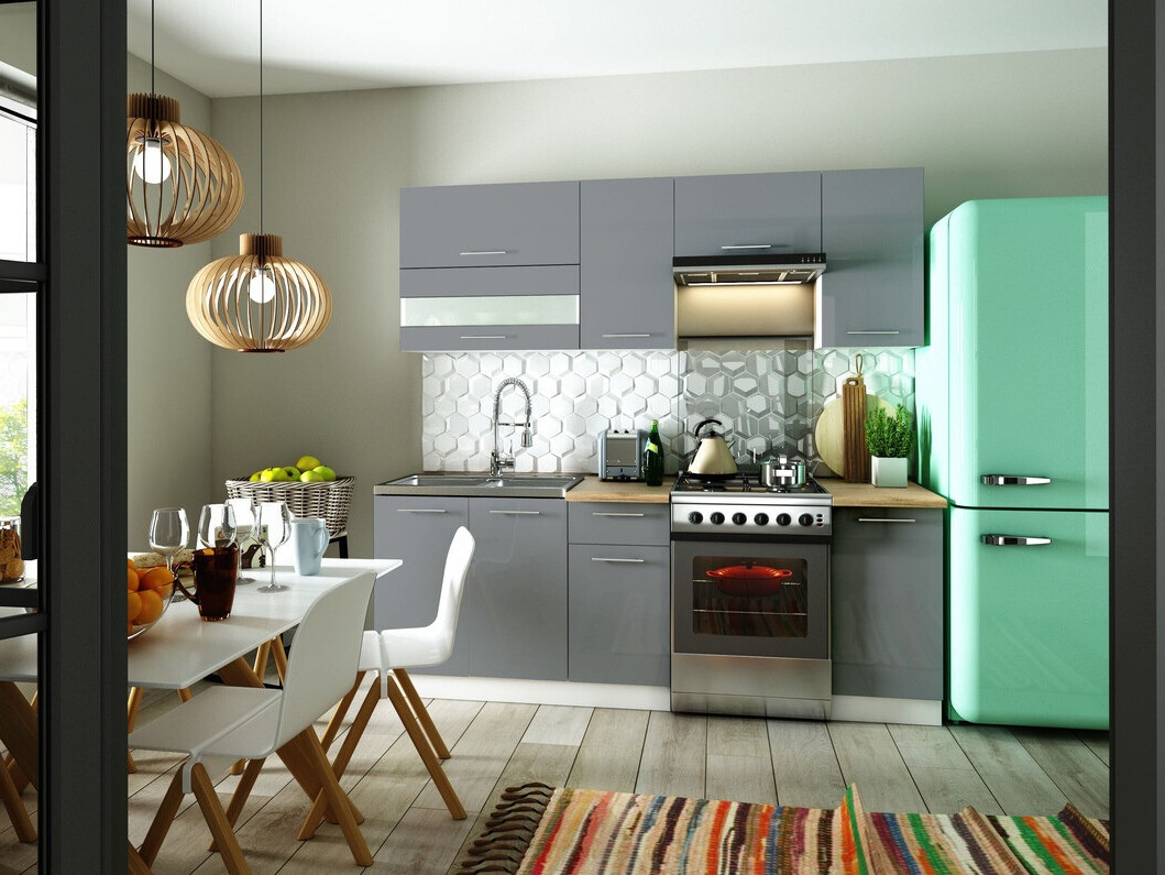 Πολυμορφικό σετ κουζίνας Tiffa Grey 104