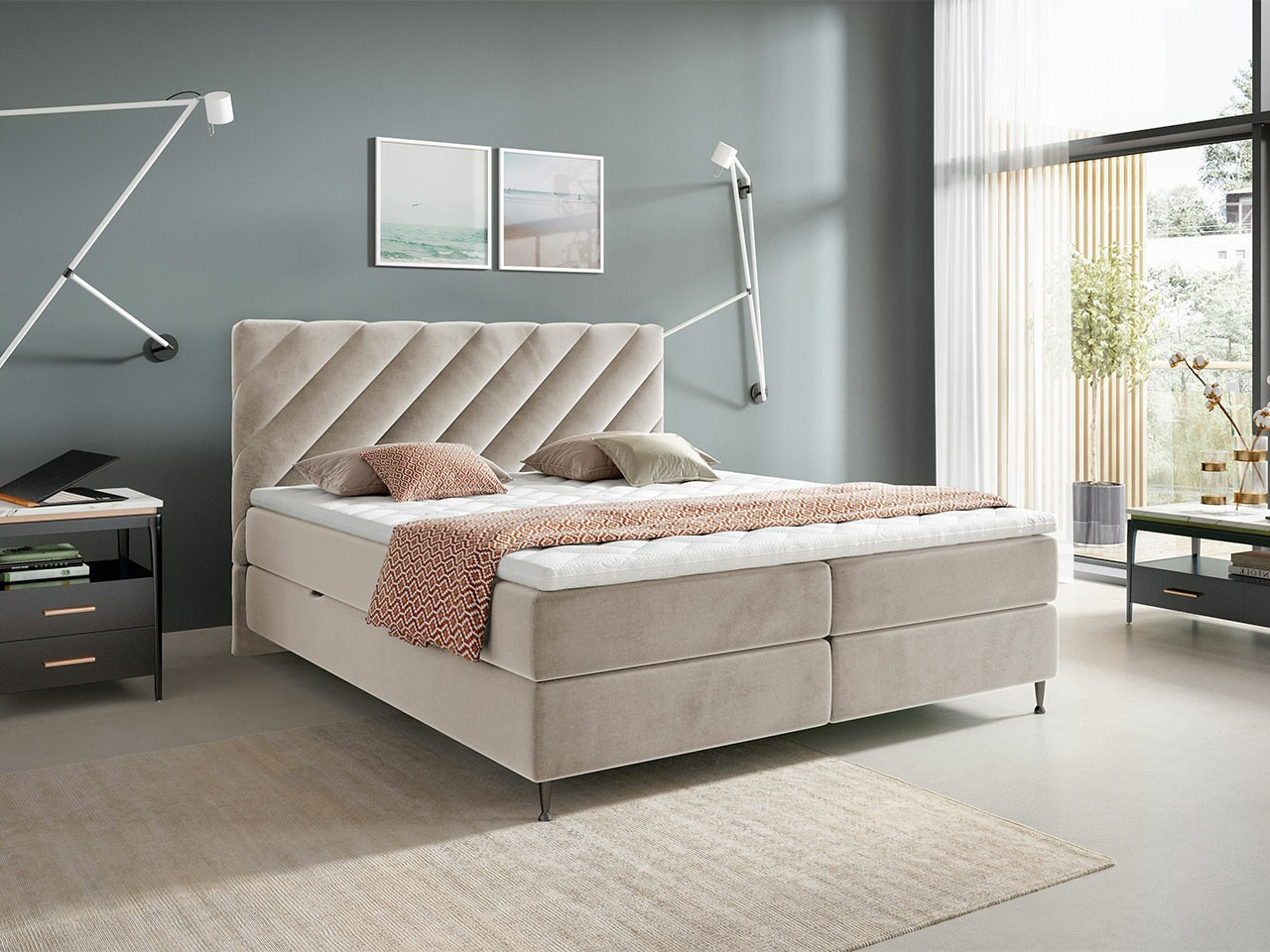 Κρεβάτι continental ComfiDream Onaona (Fresh 1)