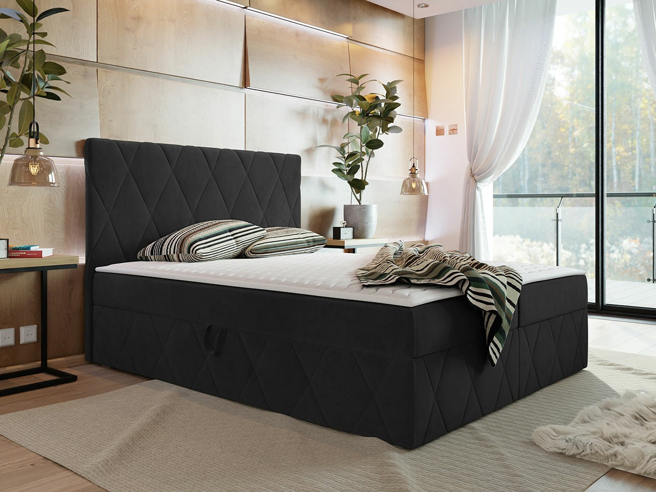 Κρεβάτι continental Comfivo Avis (Magic Velvet 2219)