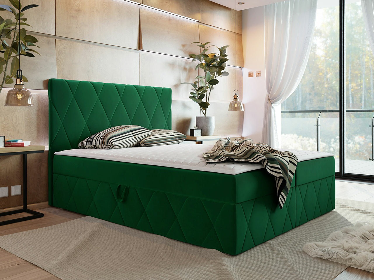 Κρεβάτι continental Comfivo Avis (Magic Velvet 2225)
