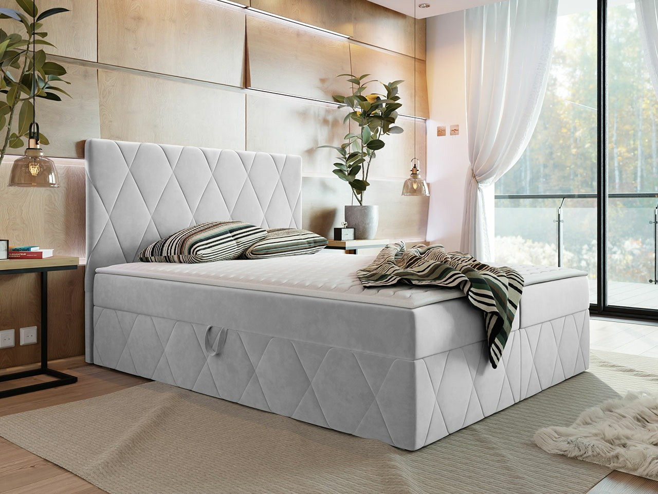Κρεβάτι continental Comfivo Avis (Magic Velvet 2239)