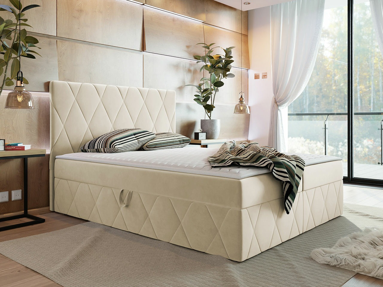 Κρεβάτι continental Comfivo Avis (Magic Velvet 2250)