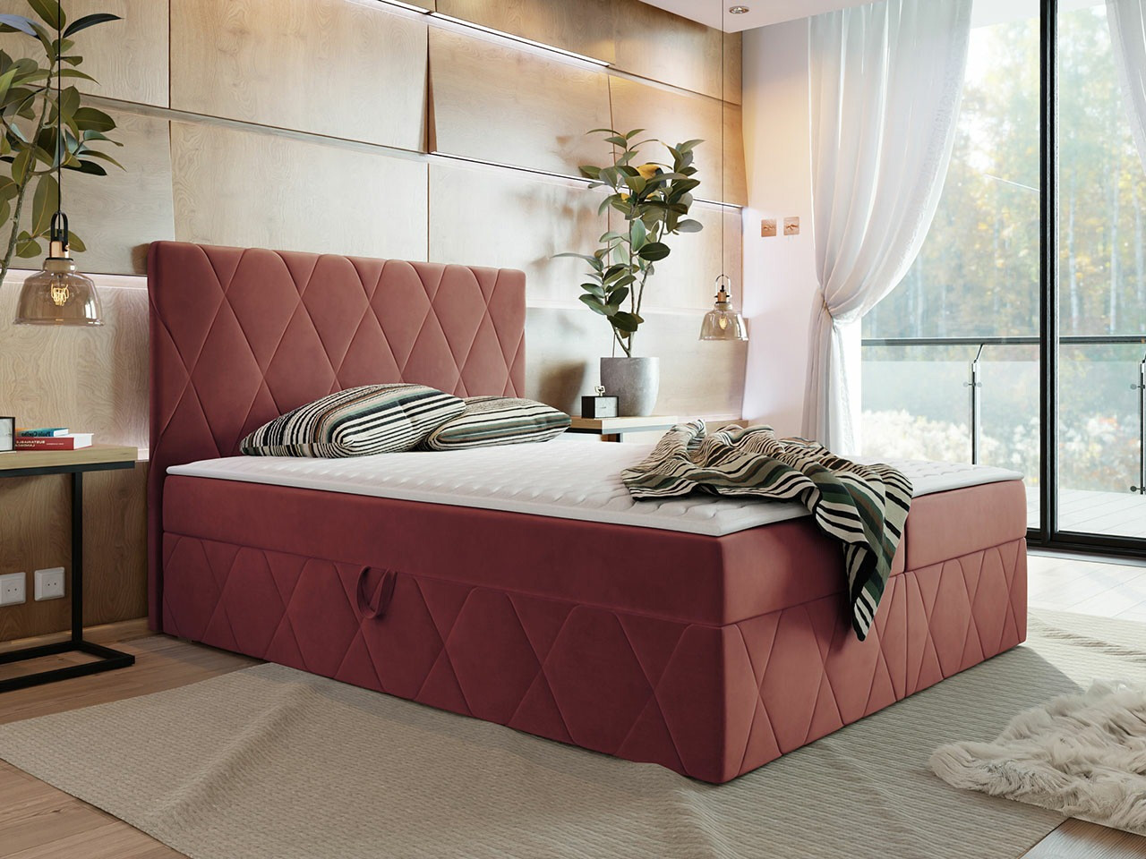 Κρεβάτι continental Comfivo Avis (Magic Velvet 2258)