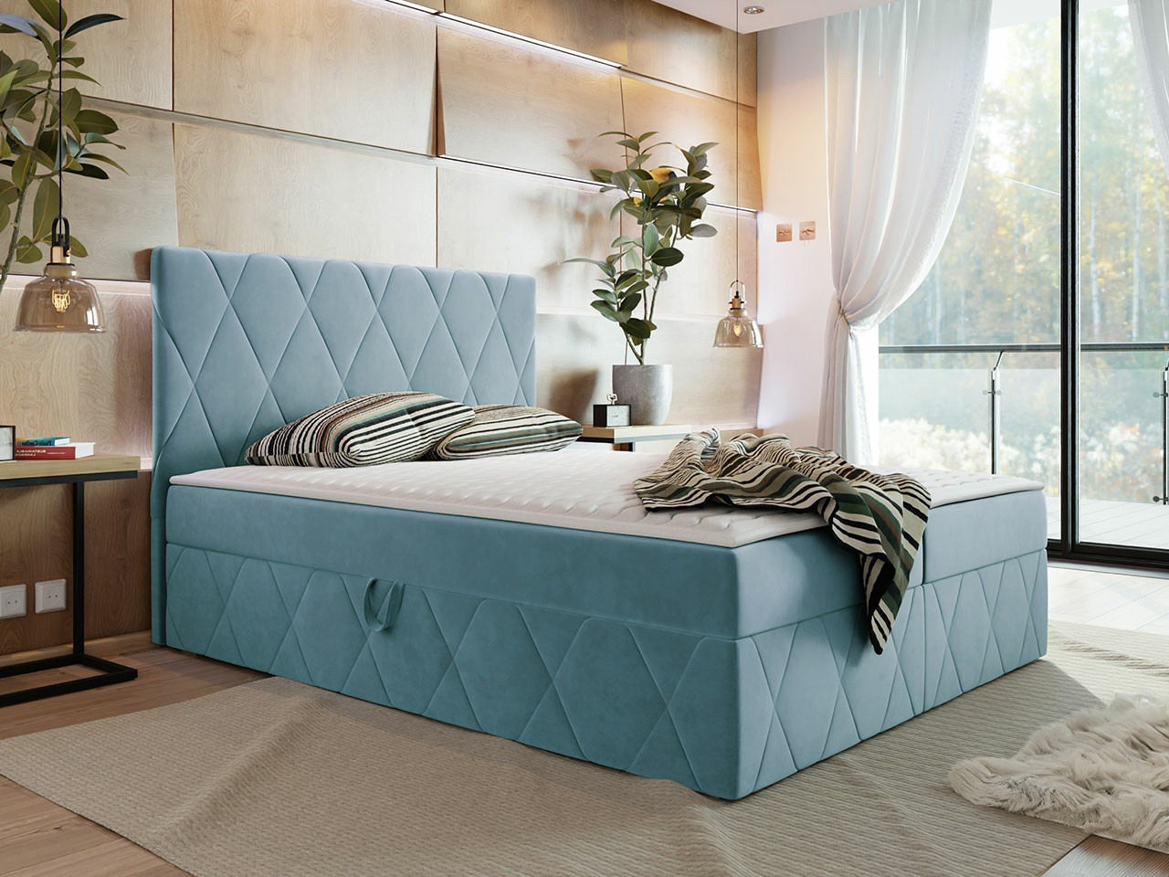 Κρεβάτι continental Comfivo Avis (Magic Velvet 2260)