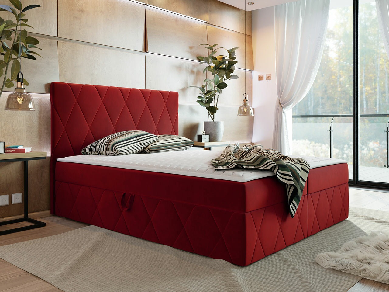 Κρεβάτι continental Comfivo Avis (Magic Velvet 2267)
