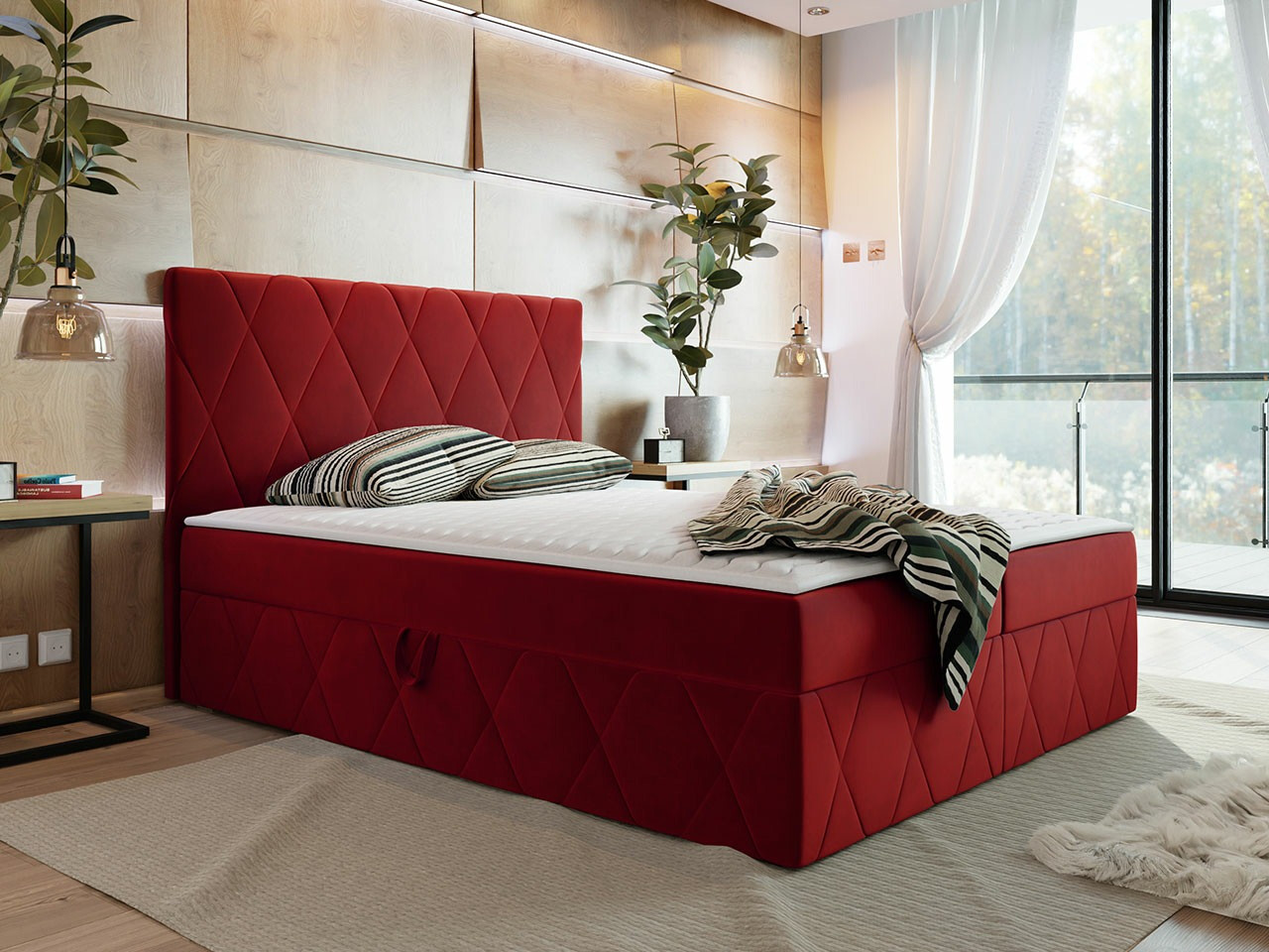 Κρεβάτι continental Comfivo Avis (Magic Velvet 2267)
