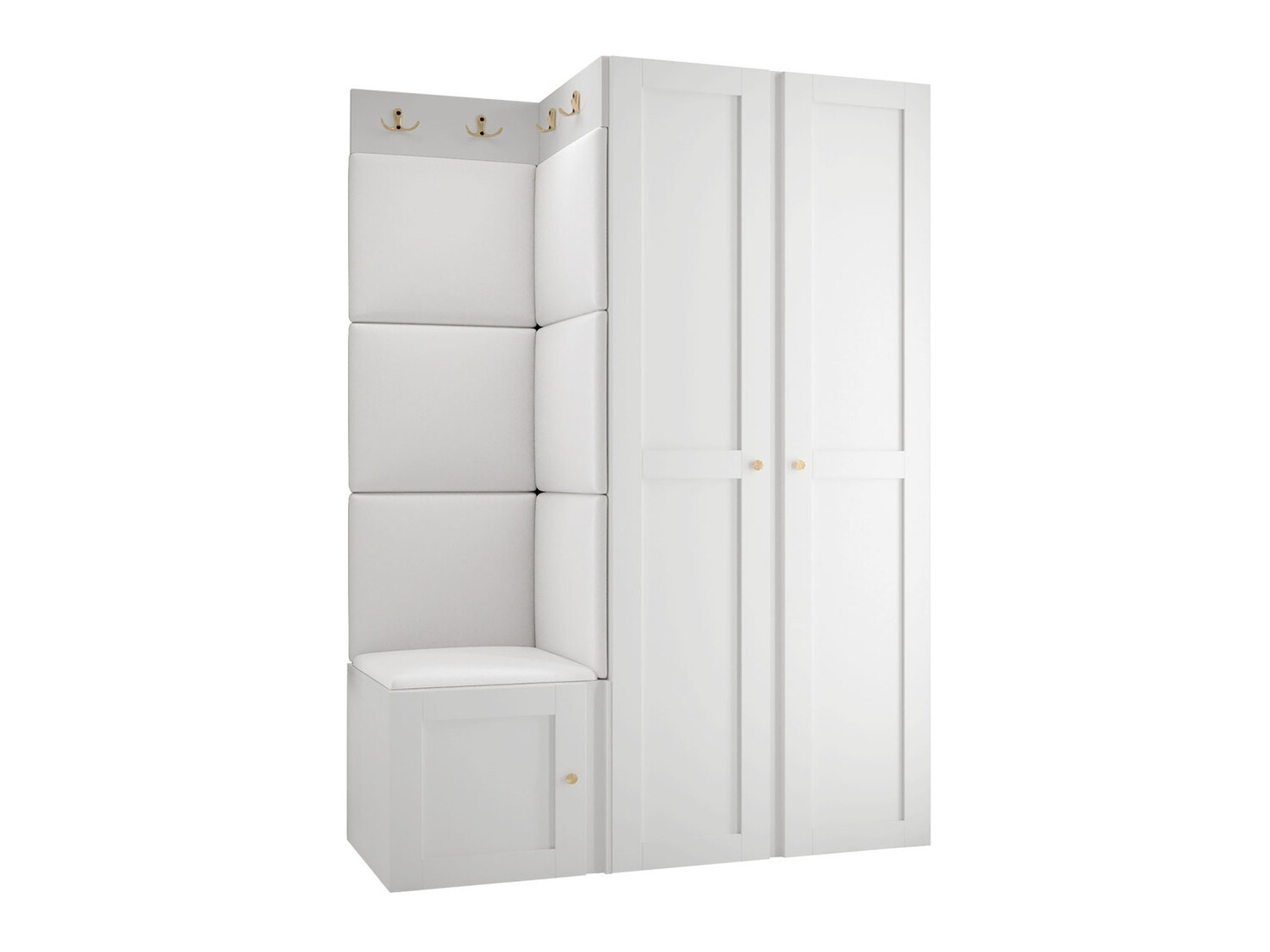 Σετ διαδρόμου Hartford 379 (Οικολογικό δέρμα Soft 017)