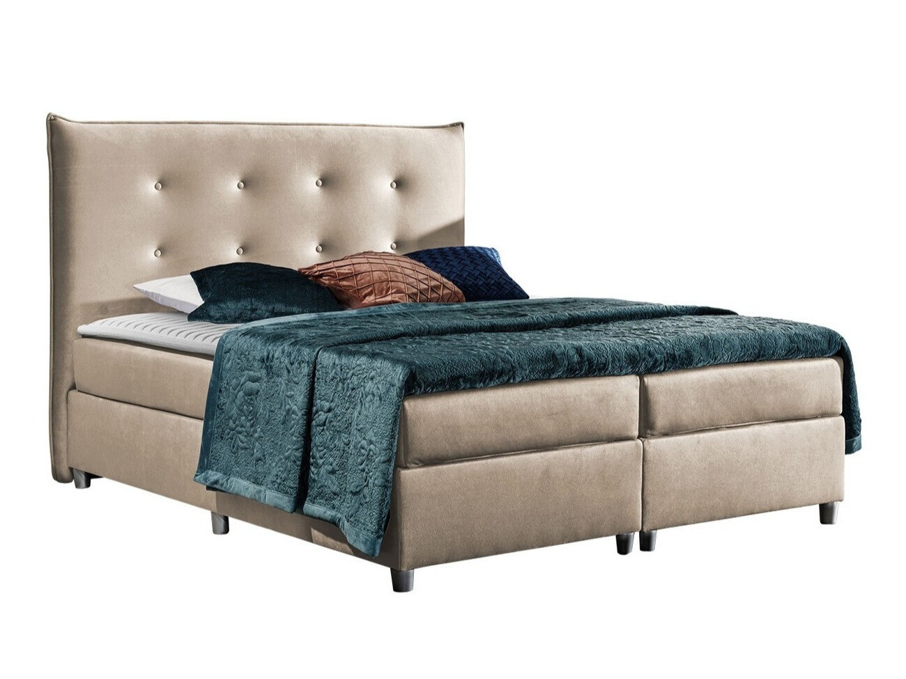 Κρεβάτι continental Titulus (Uttario Velvet 2979)
