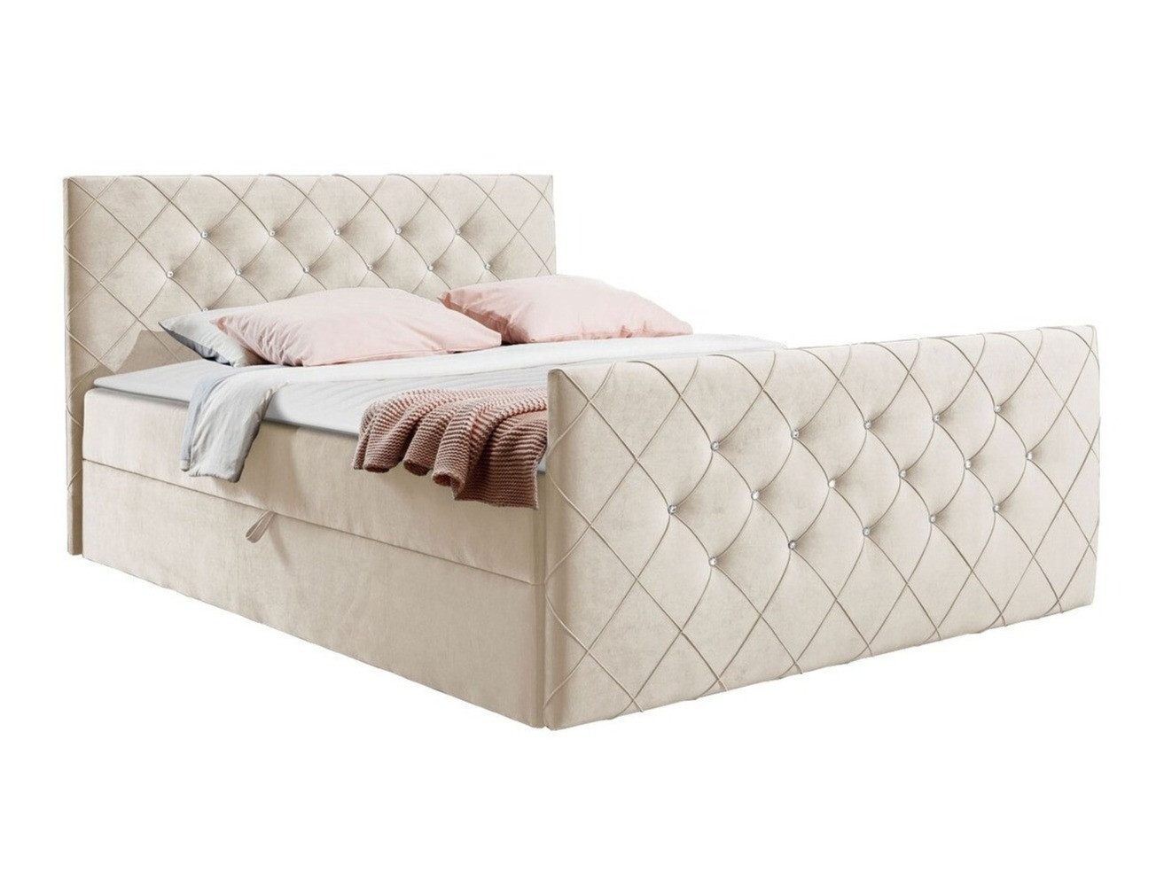 Κρεβάτι continental Carmen (Amor Velvet 4304)