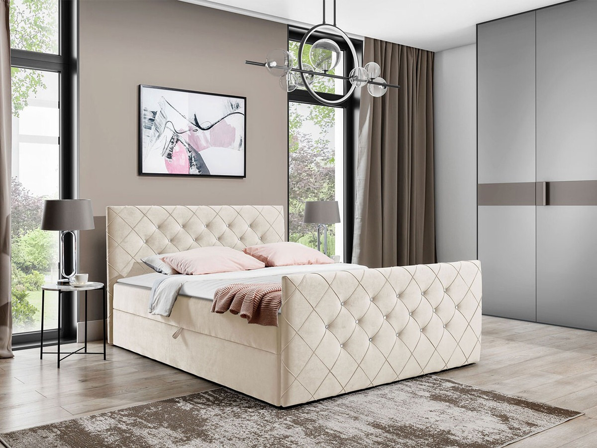 Κρεβάτι continental Carmen (Amor Velvet 4304)