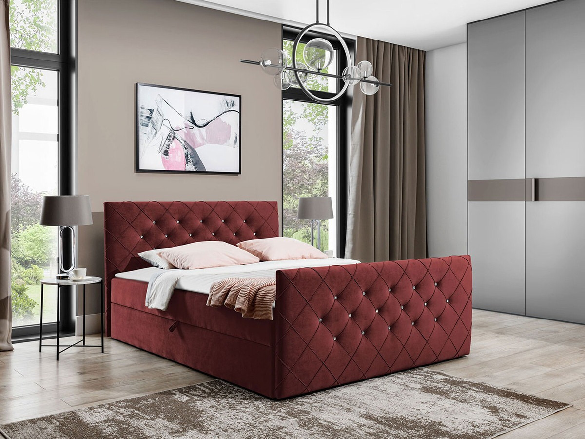 Κρεβάτι continental Carmen (Amor Velvet 4306)
