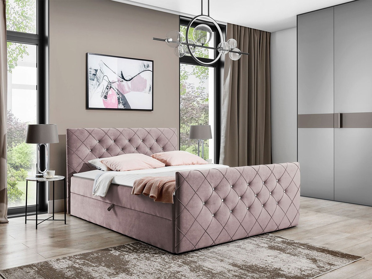 Κρεβάτι continental Carmen (Amor Velvet 4308)