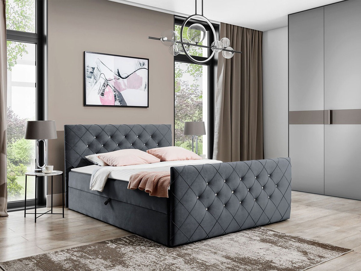 Κρεβάτι continental Carmen (Amor Velvet 4321)