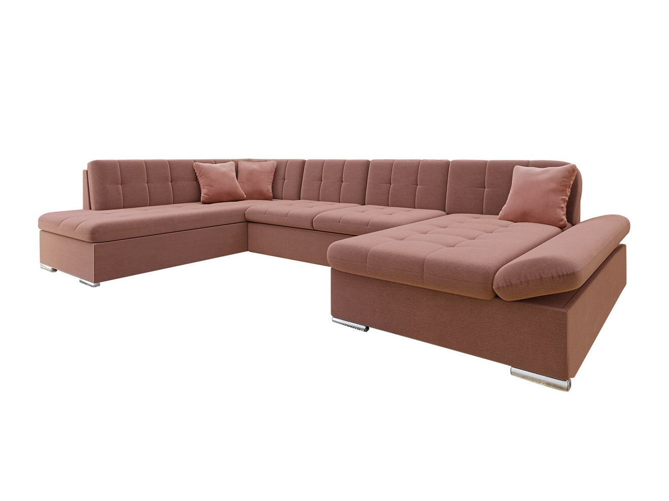 Γωνιακός Καναπές Comfivo Tilia II (Venus Velvet 2918 + Magic Velet 2258)
