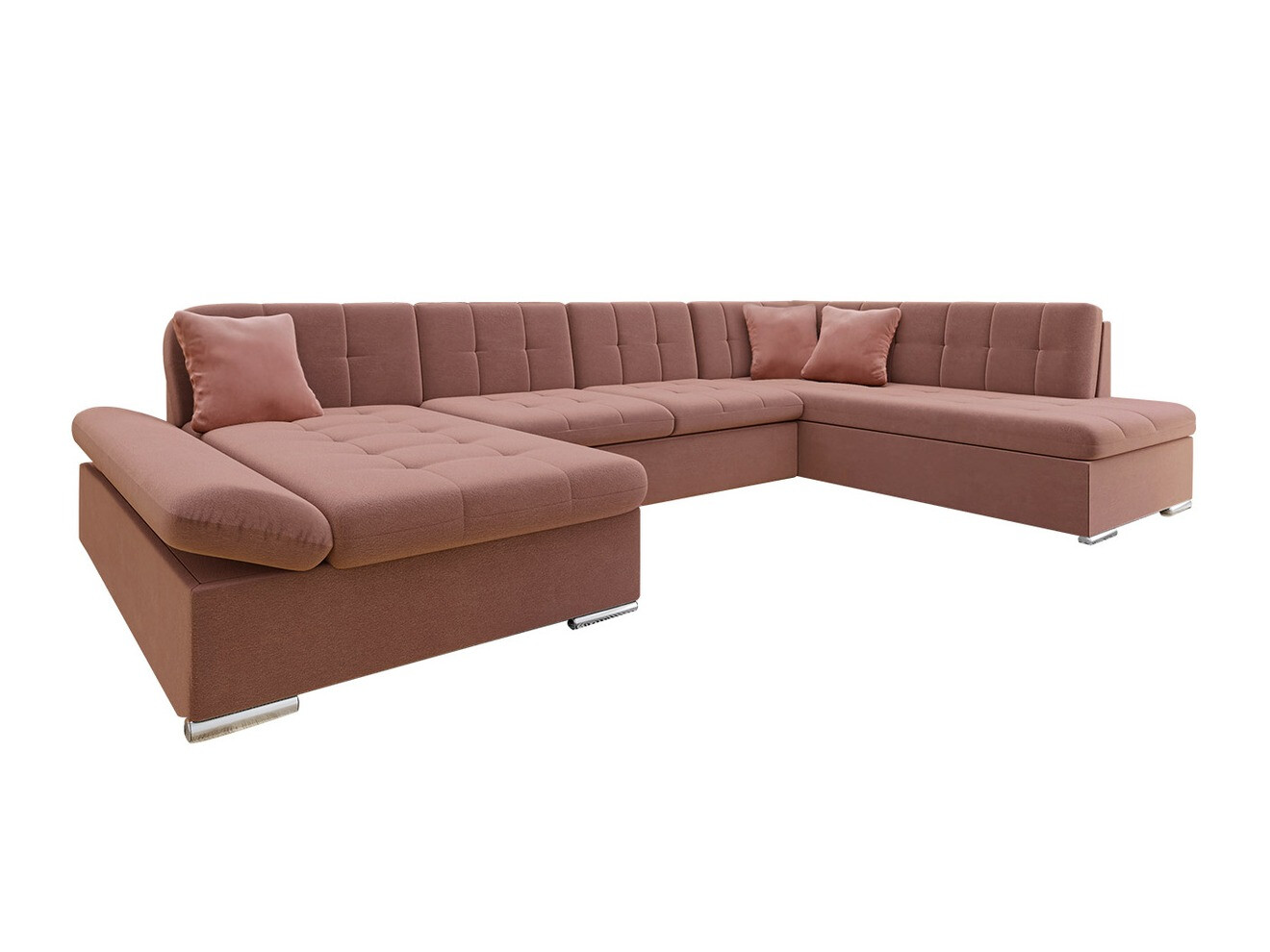 Γωνιακός Καναπές Comfivo Tilia II (Venus Velvet 2918 + Magic Velet 2258)