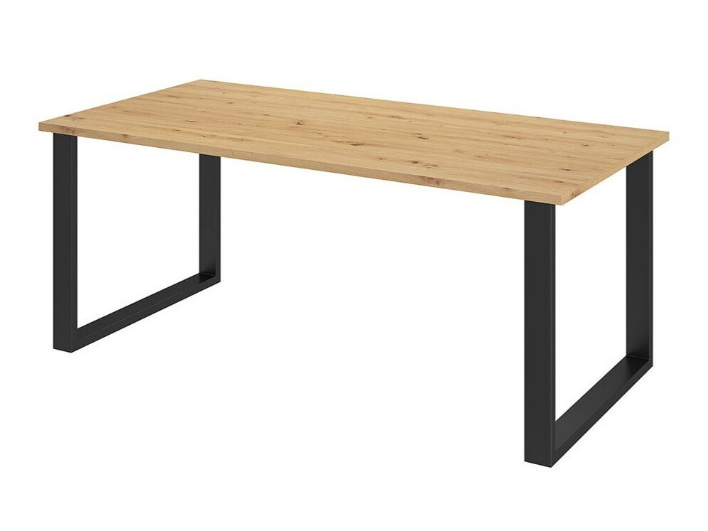 Τραπέζι Tucson 139 (Artisan βελανιδιά + Μαύρο)
