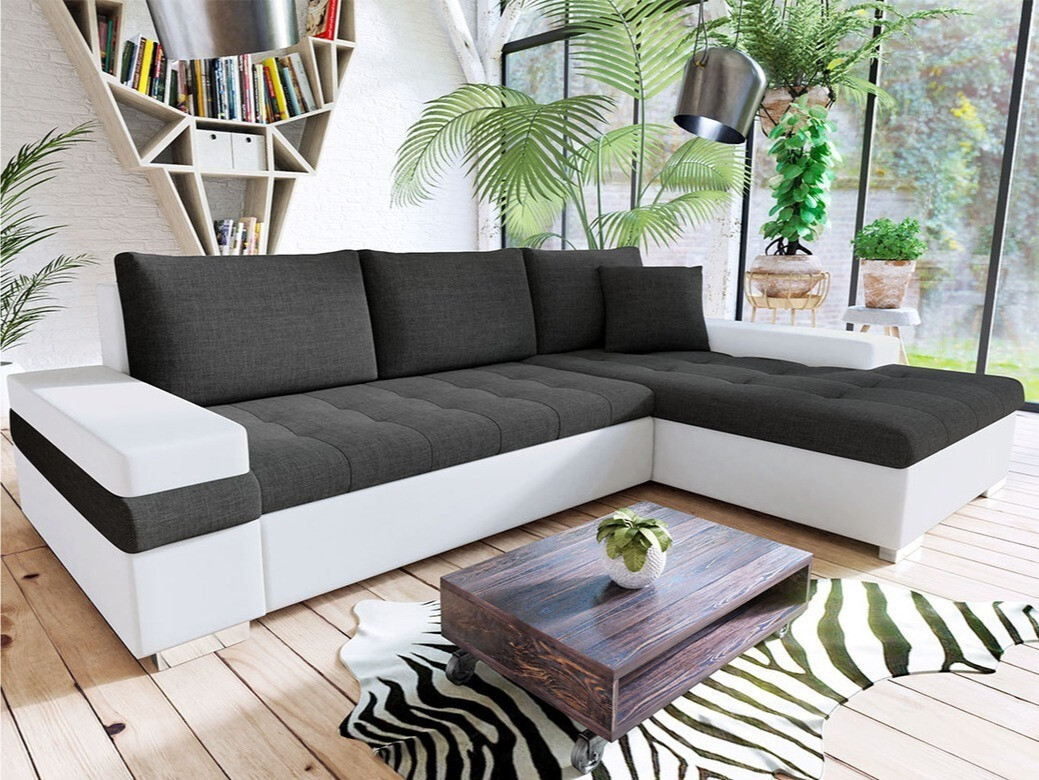 Γωνιακός Καναπές Comfivo Olivetum I (Soft 017 + Lux 06)