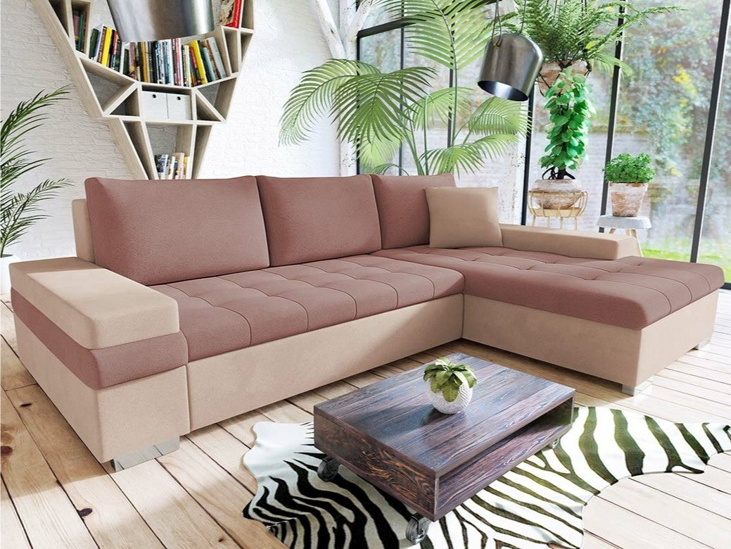 Γωνιακός Καναπές Comfivo Olivetum I (Uttario Velvet 2956 + Uttario Velvet 2955)