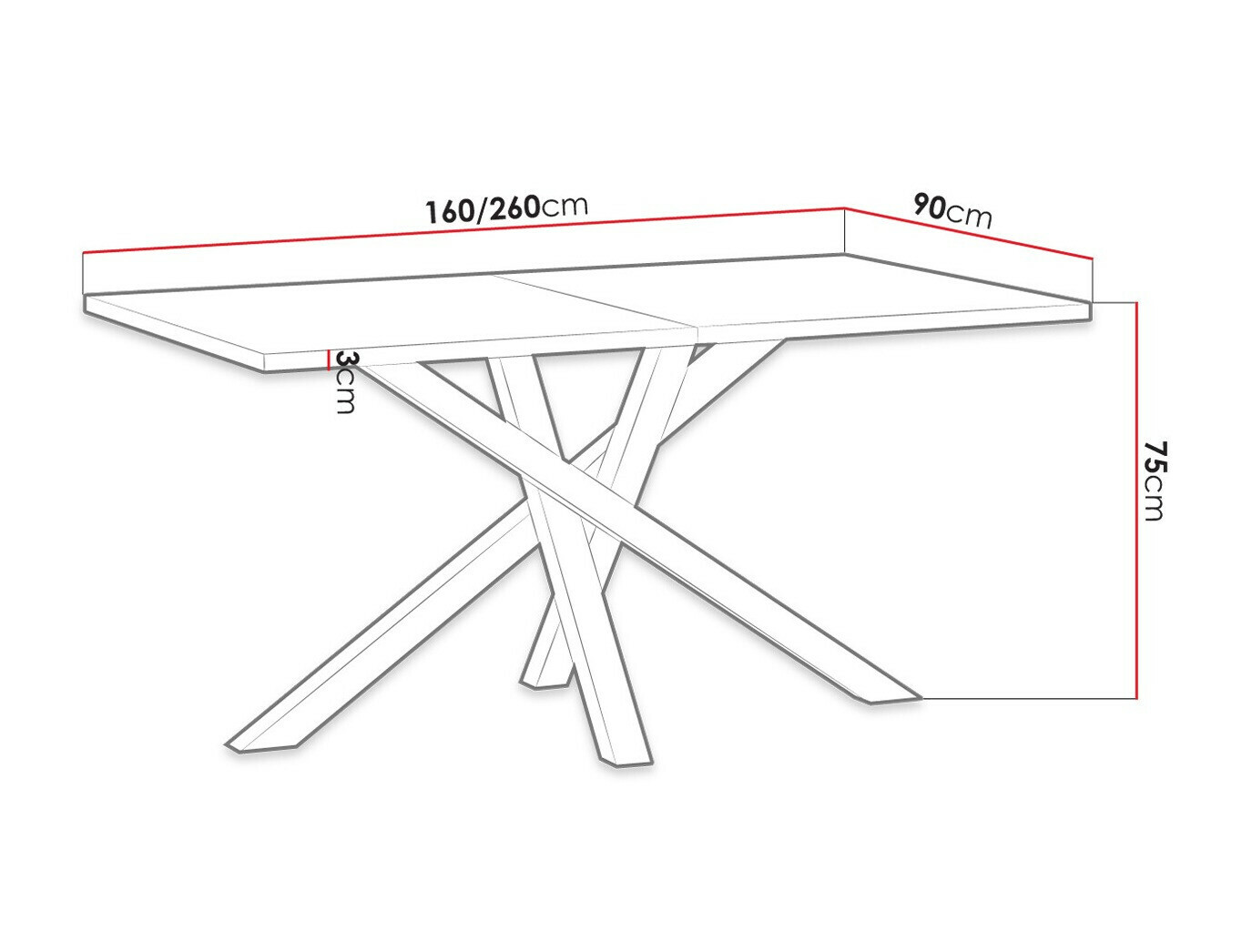 Τραπέζι Stanton 146