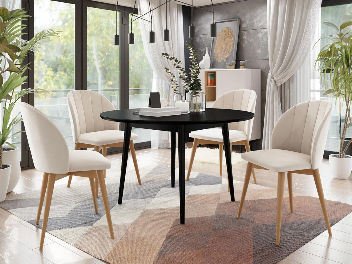 Καρέκλα Racine 104 (Καφέ + Magic Velvet 2250)
