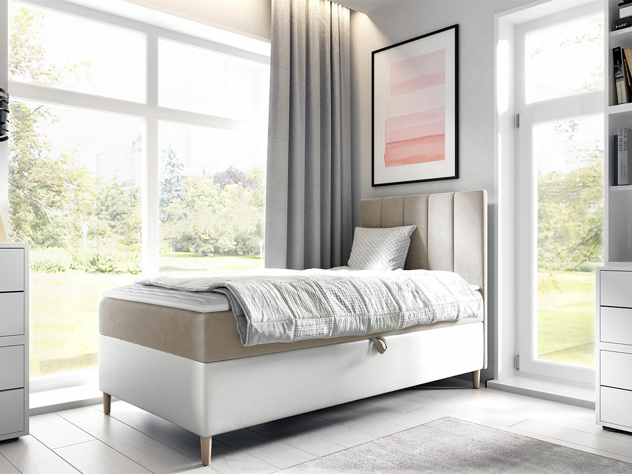 Κρεβάτι continental Lucus VI (Soft 017 + Fresh 1)