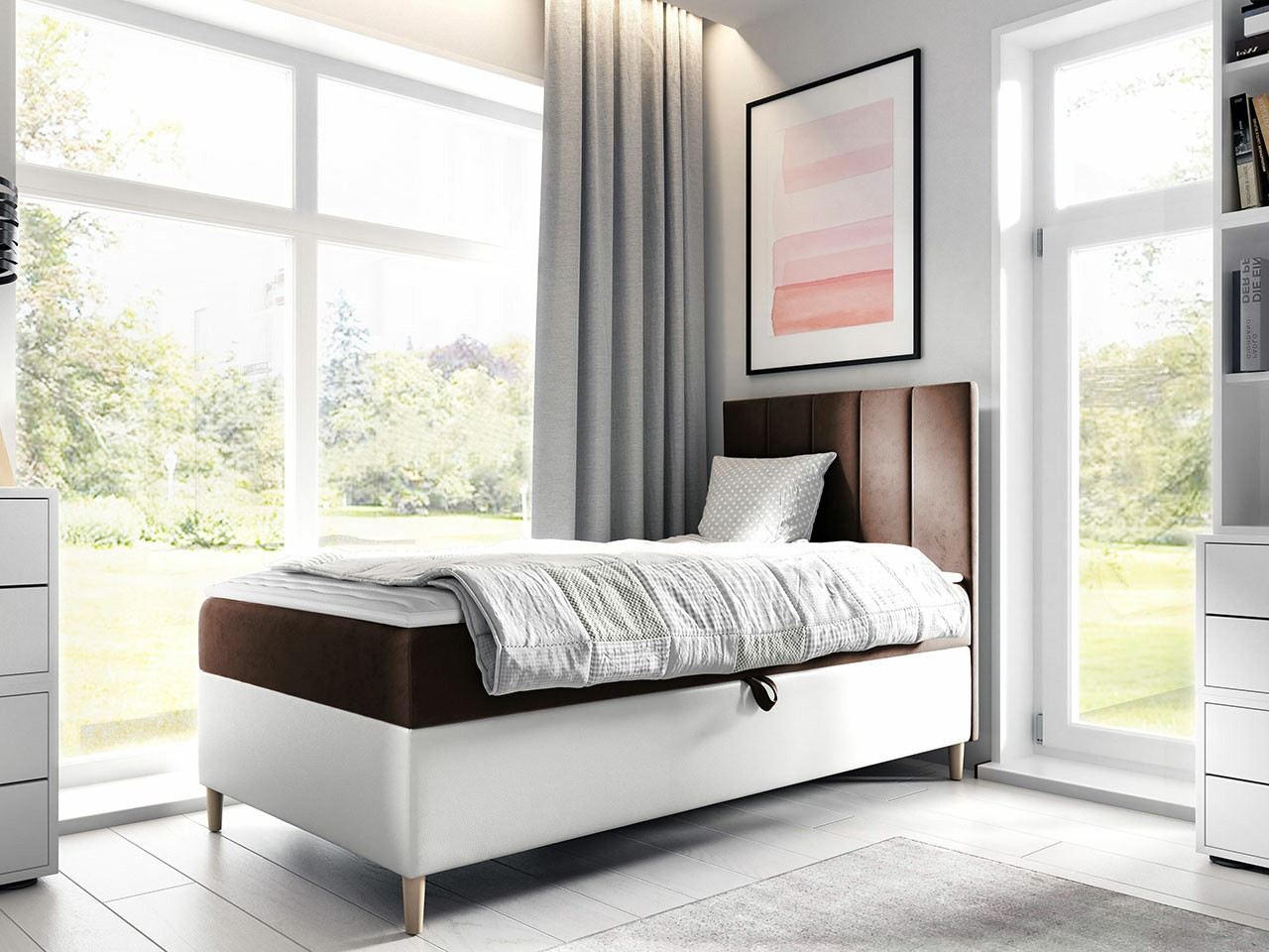 Κρεβάτι continental Lucus VI (Soft 017 + Fresh 4)