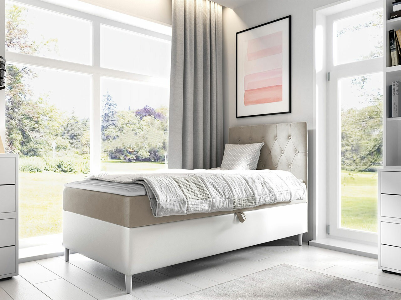 Κρεβάτι continental Lucus VII (Soft 017 + Fresh 1)