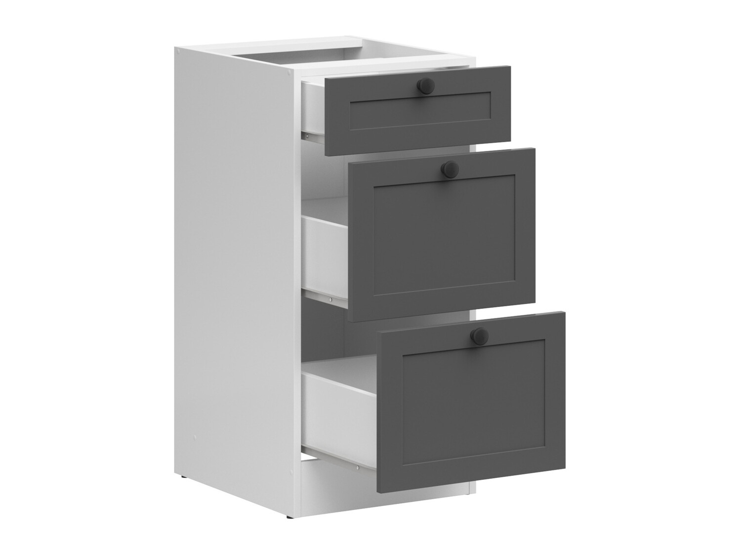Πολυμορφικό ντουλάπι με συρτάρι Classic Grey 102