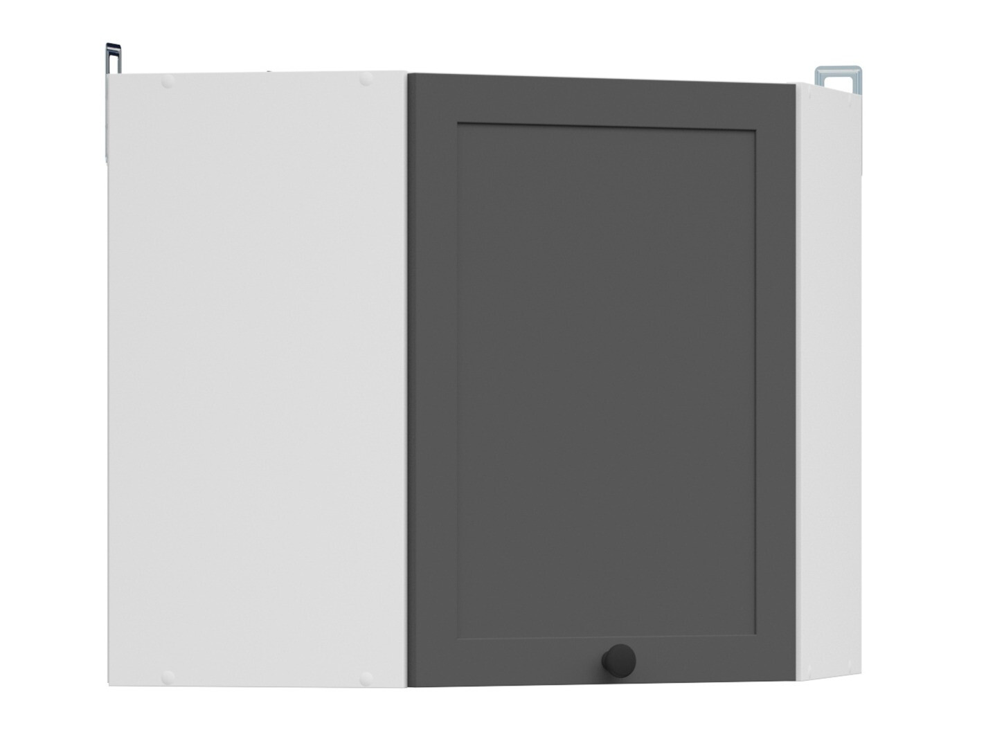 Πολυμορφικό γωνιακό ντουλάπι τοίχου Classic Grey 106