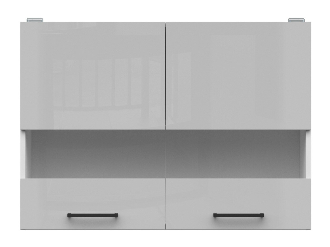 Πολυμορφικό ντουλάπι τοίχου Line Grey 107