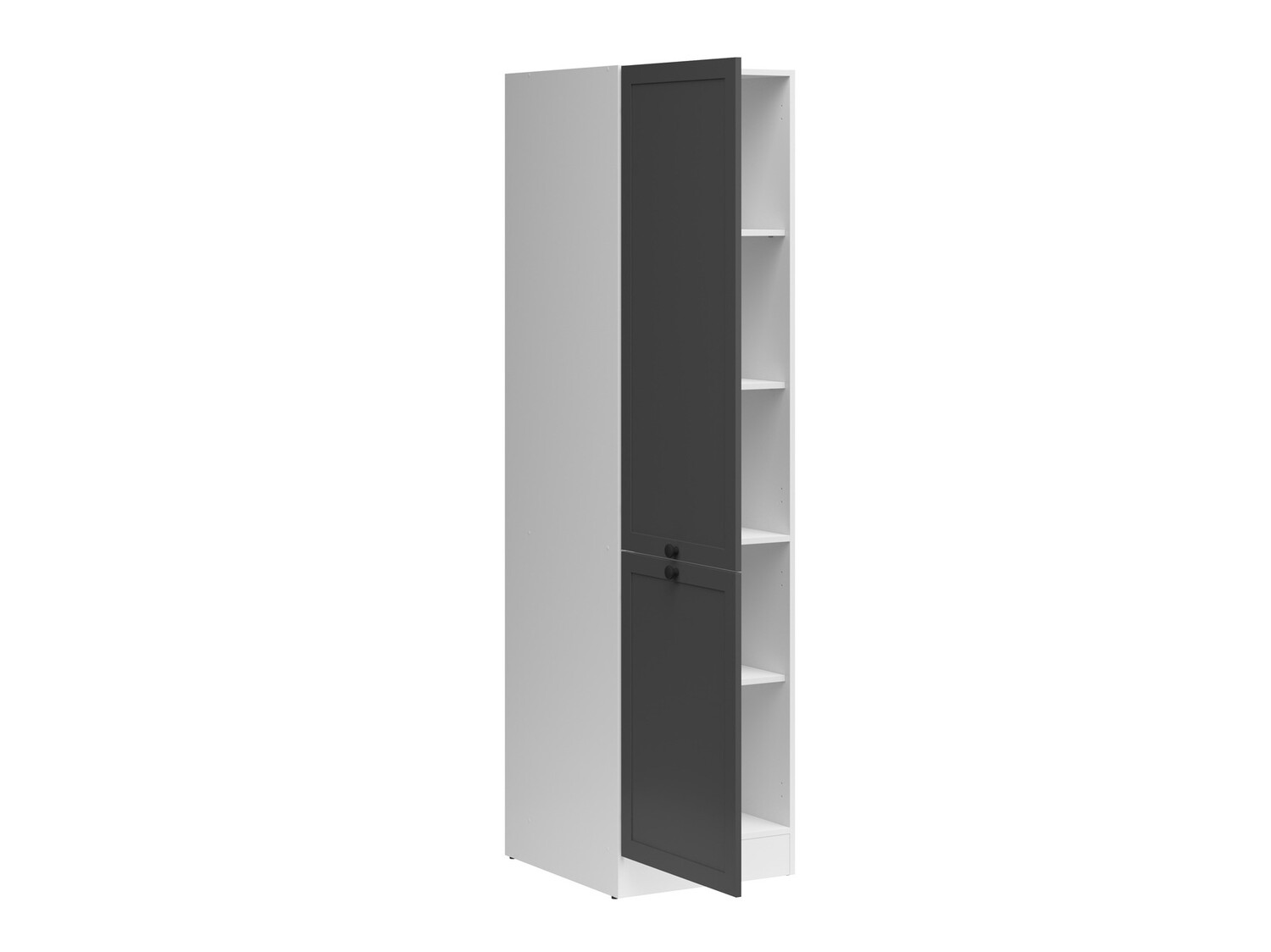 Πολυμορφικό ντουλάπι με πόρτες Classic Grey 116