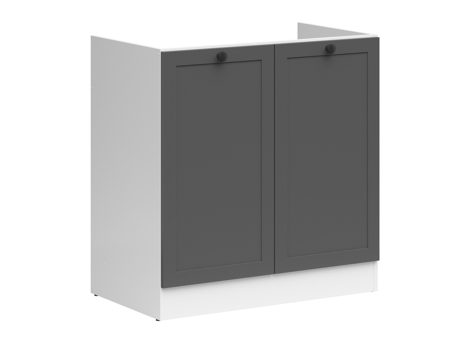 Πολυμορφικό ντουλάπι νεροχύτη με πόρτες Classic Grey 115