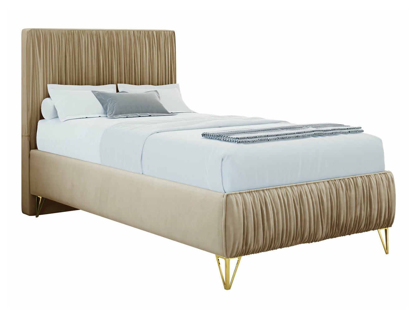 Κρεβάτι Logan 112 (Amor Velvet 4304)