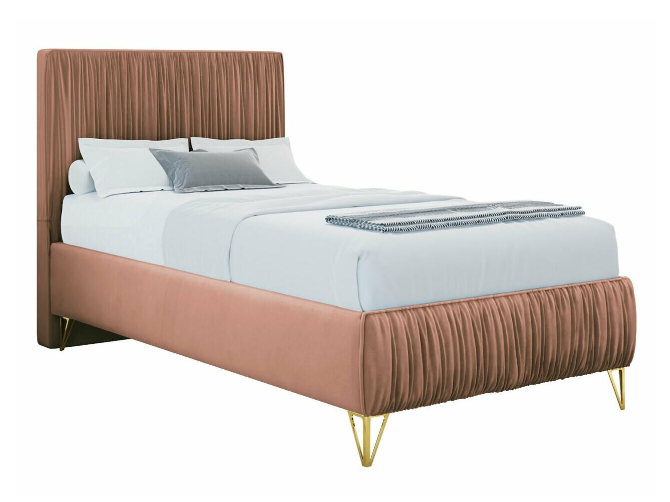 Κρεβάτι Logan 112 (Amor Velvet 4328)
