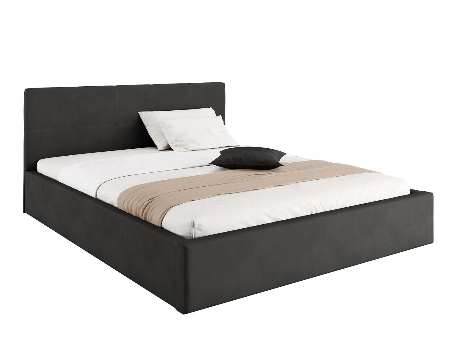 Κρεβάτι Fairfield 106 (Μαύρο)