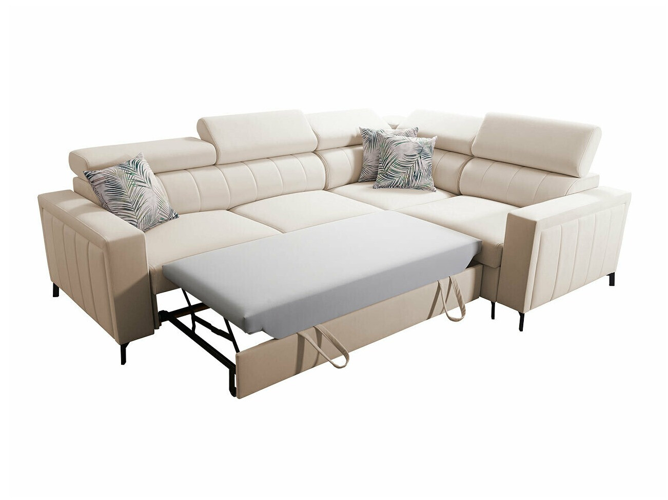 Γωνιακός Καναπές Sarasota 149 (Mono 242 + Botanical 36)