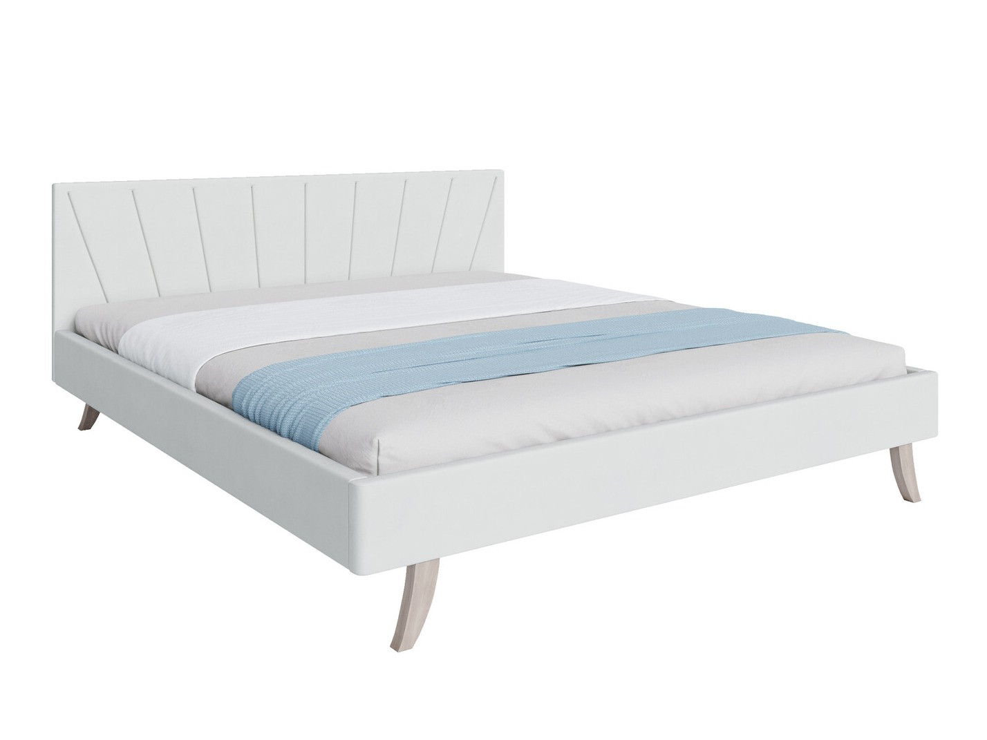 Κρεβάτι Fairfield 108 (Άσπρο)