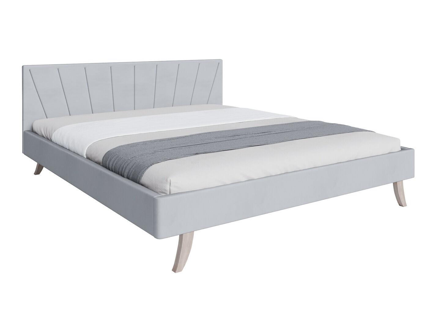 Κρεβάτι Fairfield 108 (Γκρι)