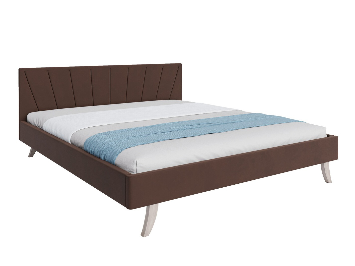 Κρεβάτι Fairfield 108 (Καφέ)