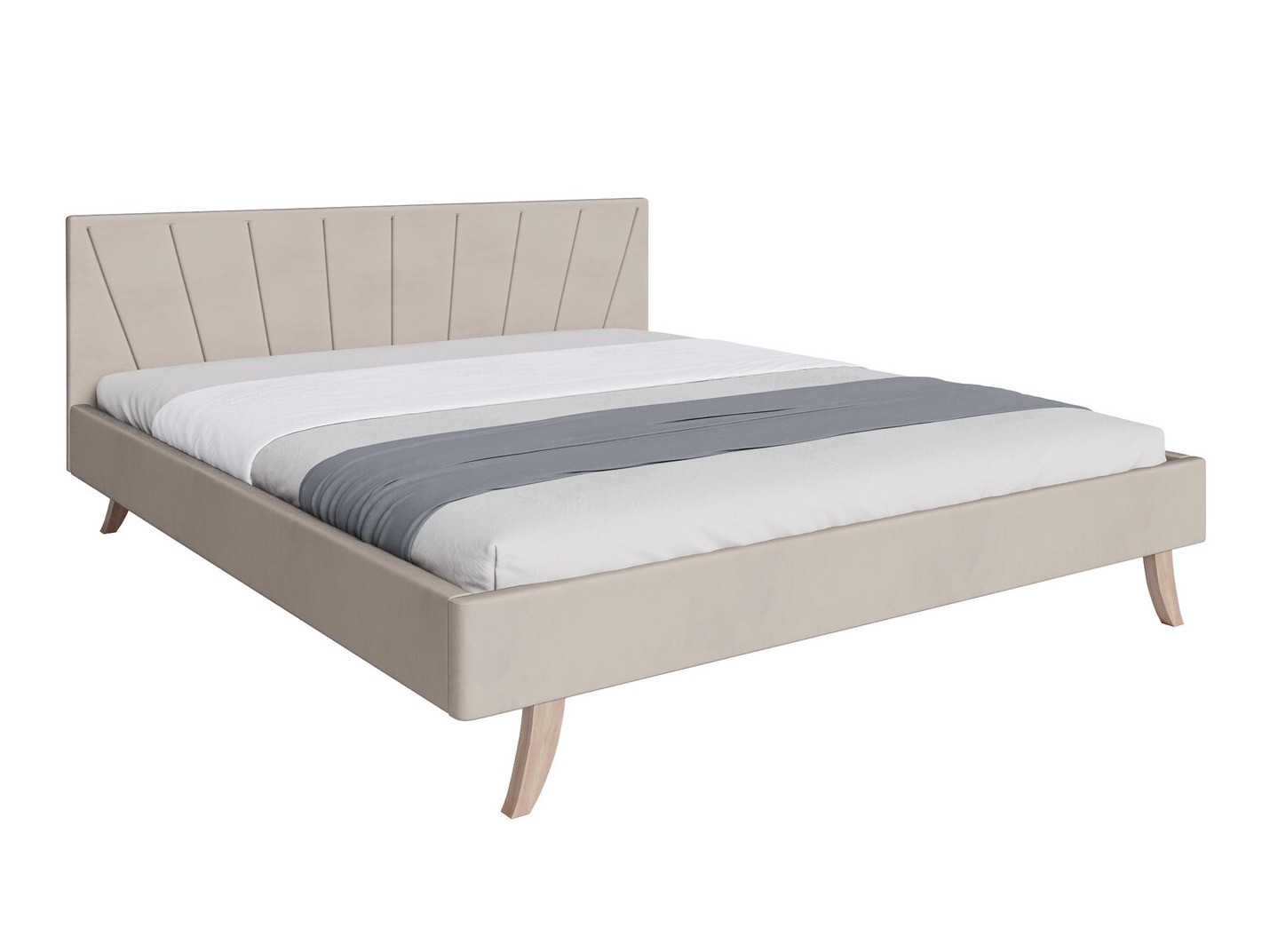 Κρεβάτι Fairfield 108 (Κρεμ)