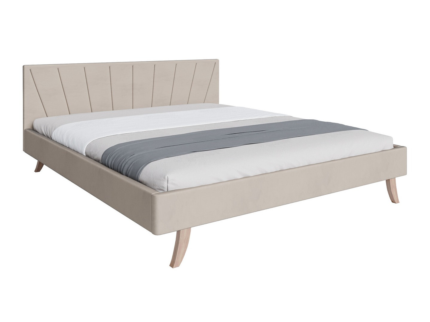 Κρεβάτι Fairfield 108 (Κρεμ)