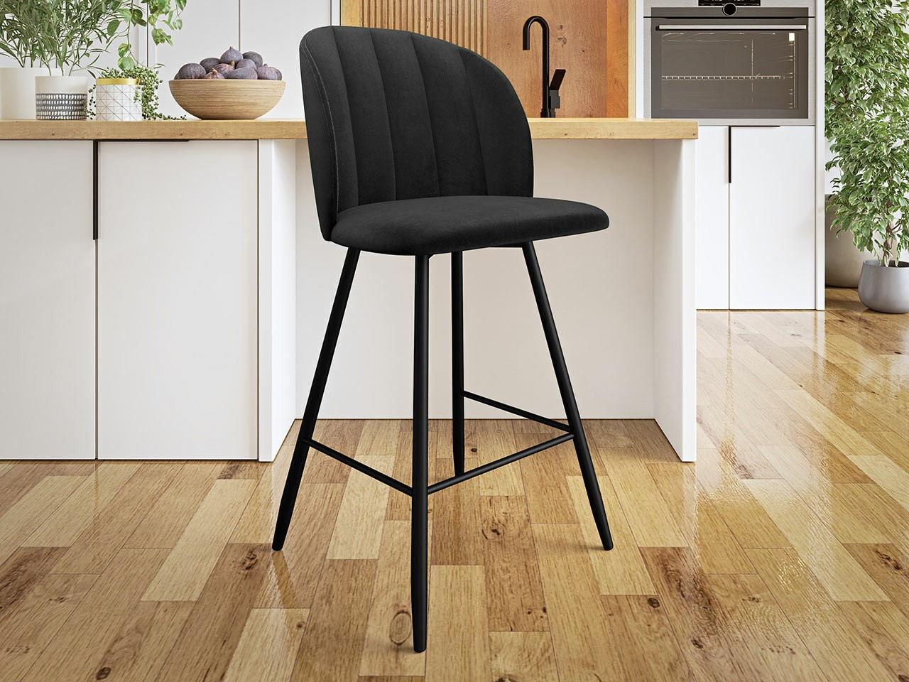 Σκαμπό μπαρ Comfivo Anser II (Magic Velvet 2219)