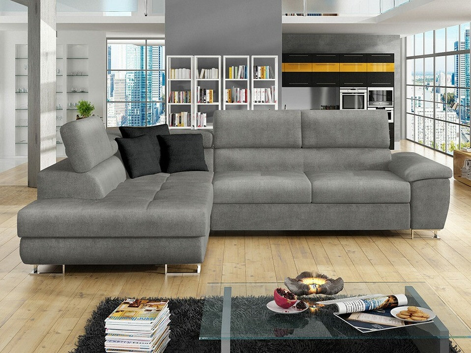 Γωνιακός Καναπές Comfivo Ruta II (Magic Velvet 2217 + Magic Velvet 2219)