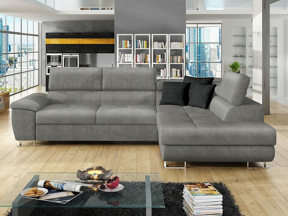 Γωνιακός Καναπές Comfivo Ruta II (Magic Velvet 2217 + Magic Velvet 2219)