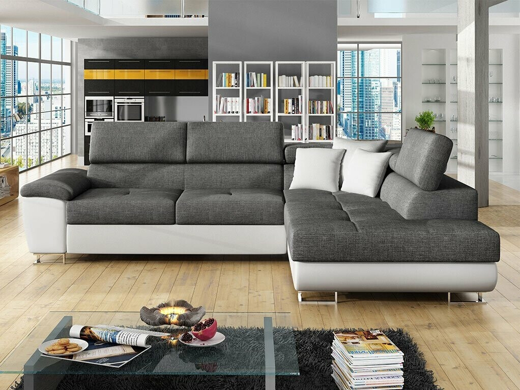Γωνιακός Καναπές Comfivo Ruta II (Soft 017 + Lux 06 + Soft 017)