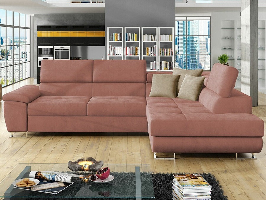 Γωνιακός Καναπές Comfivo Ruta II (Uttario Velvet 2955 + Uttario Velvet 2979)