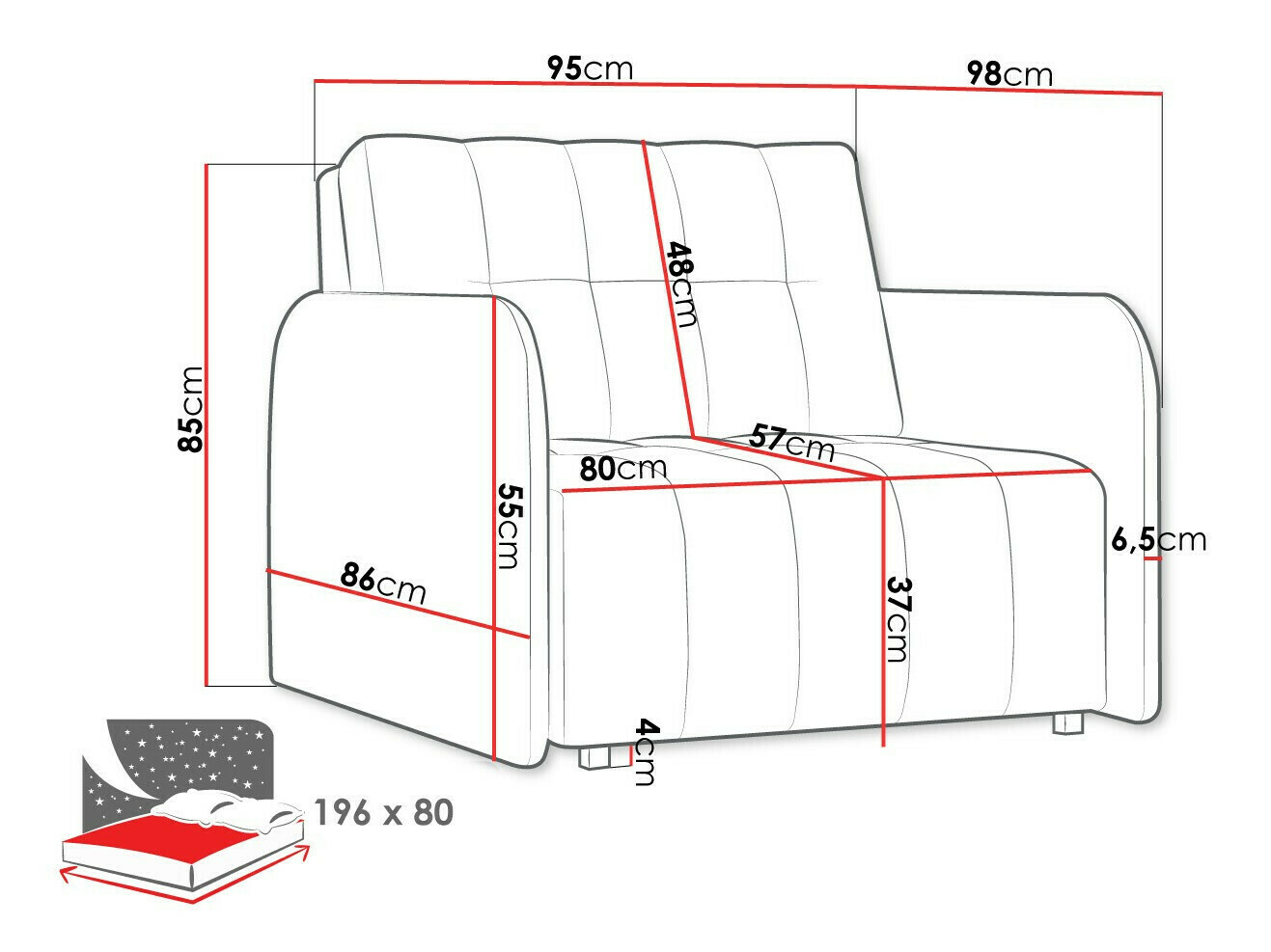 Πολυθρόνα Aquarin I (Paros 03)
