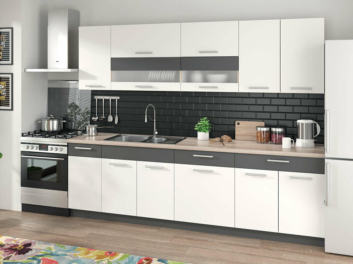 Πολυμορφικό ντουλάπι τοίχου Mode White 105